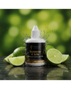 Remover w żelu do rzęs Noble Lashes Limonka 15ml – Bezpieczne usuwanie kleju