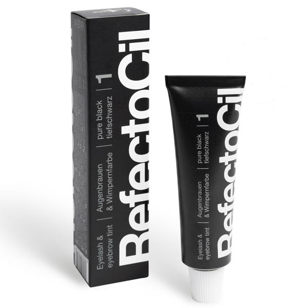Henna Żelowa Do Brwi i Rzęs Czarna 15ml RefectoCil