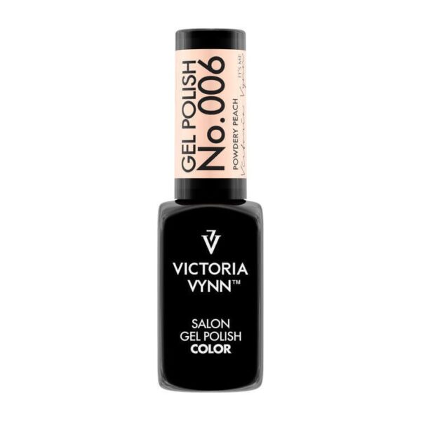 GEL POLISH COLOR NO. 006 POWDERY PEACH
