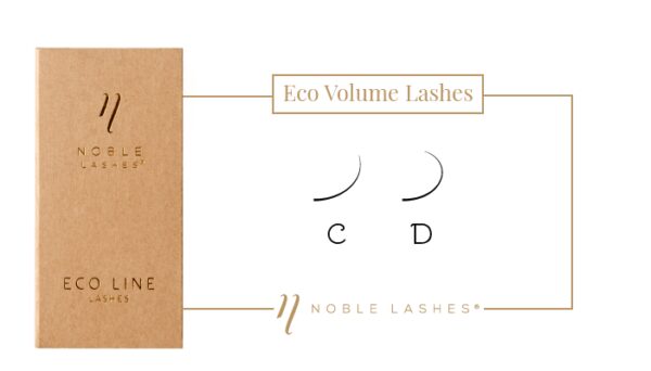 ECO VOLUME LASHES C 0,05