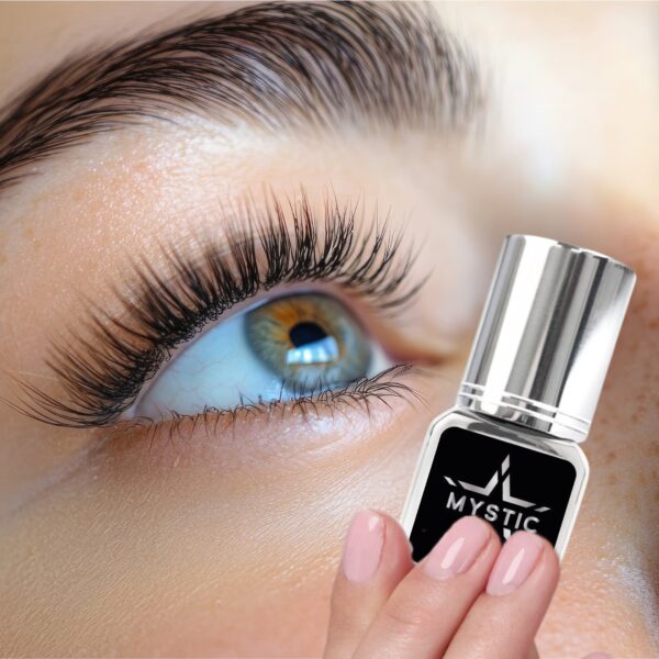 Szybki Klej Do Rzęs Mystic 1-2 sek Bez Cyjanoakrylu 5ml Moemi Lashes