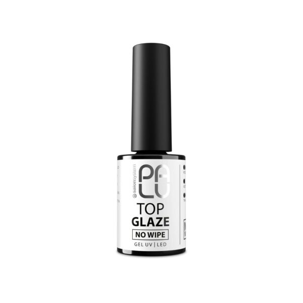 PALU Top Glaze No Wipe 11g – Top Hybrydowy Bez Przemywania | Efekt Mokrego Połysku