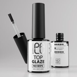 PALU Top Glaze No Wipe 11g – Top Hybrydowy Bez Przemywania | Efekt Mokrego Połysku