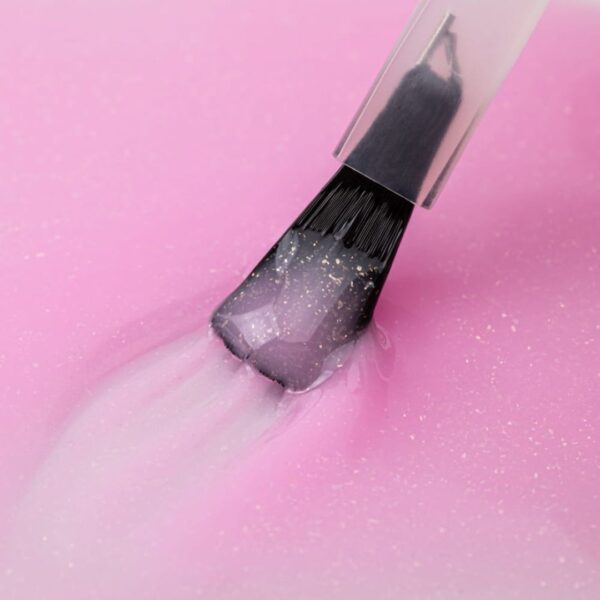 Bottle Gel Glitter AlleLac Lily Glimmer 15g – Żel do paznokci w butelce z pędzelkiem
