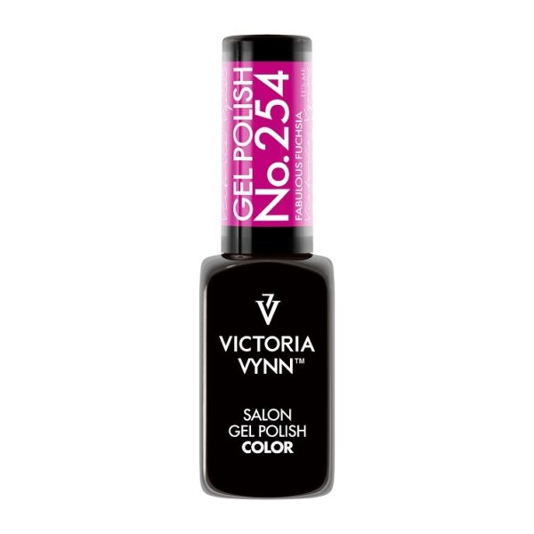 Lakier Hybrydowy Gel Polish Color No. 254 Fabulous Fuschia 8ml Victoria Vynn