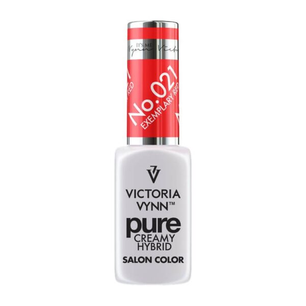Lakier Hybrydowy Pure Creamy Hybrid No.021 Exemplary Red 8ml Victoria Vynn