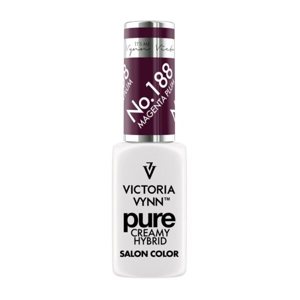 Lakier Hybrydowy Pure Creamy Hybrid No. 188 Magenta Plum 8ml Victoria Vynn