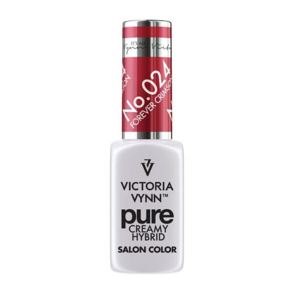 Lakier Hybrydowy Pure Creamy Hybrid No. 024 Forever Crimson 8ml Victoria Vynn