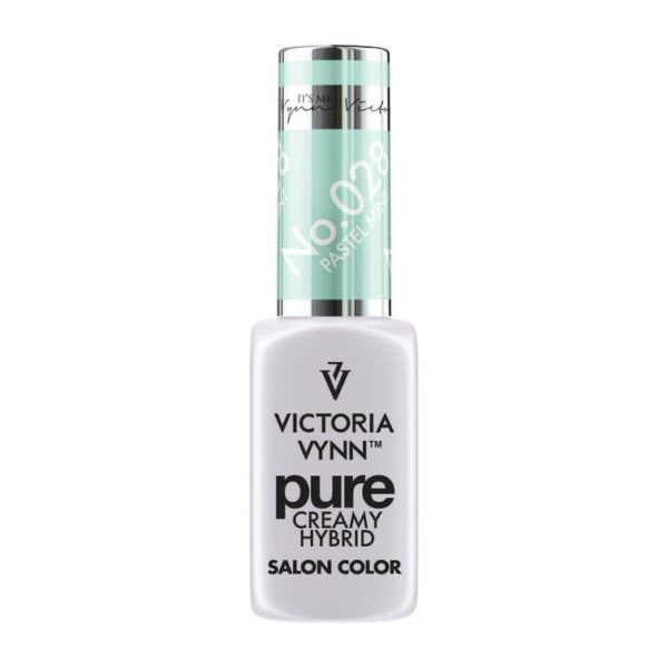 Lakier Hybrydowy Pure Creamy Hybrid No.028 Pastel Mint 8ml Victoria Vynn