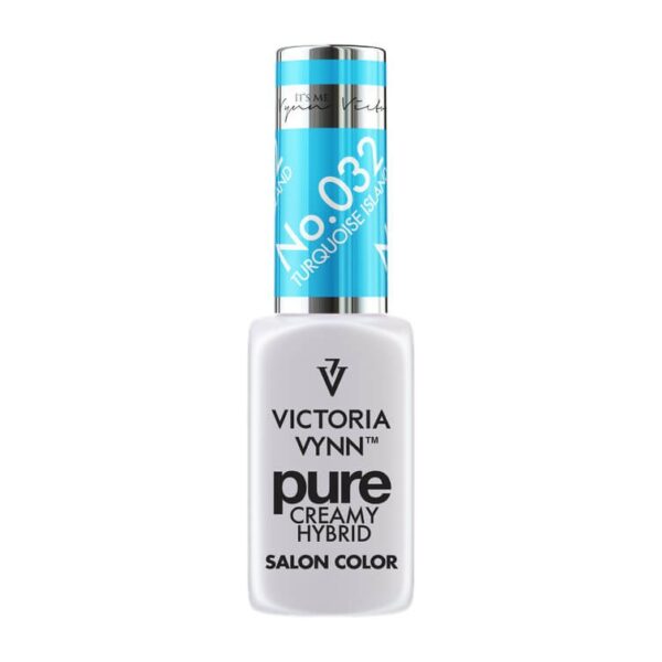 Lakier Hybrydowy Pure Creamy Hybrid No.032 Turquoise Island 8ml Victoria Vynn