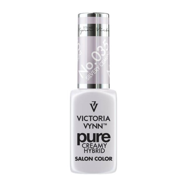 Lakier Hybrydowy Pure Creamy Hybrid No.035 Silvery Cement 8ml Victoria Vynn