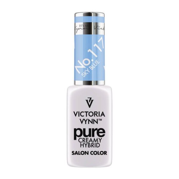 Lakier Hybrydowy Pure Creamy Hybrid No.117 Sky Blue 8ml Victoria Vynn