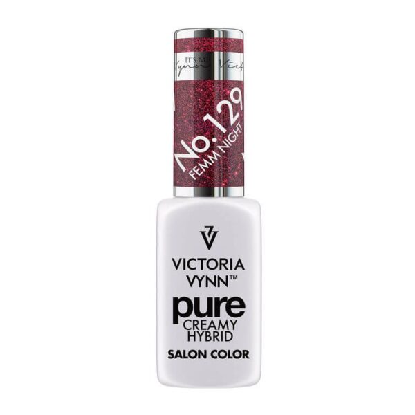 Lakier Hybrydowy Pure Creamy Hybrid No.129 Femm Night 8ml Victoria Vynn