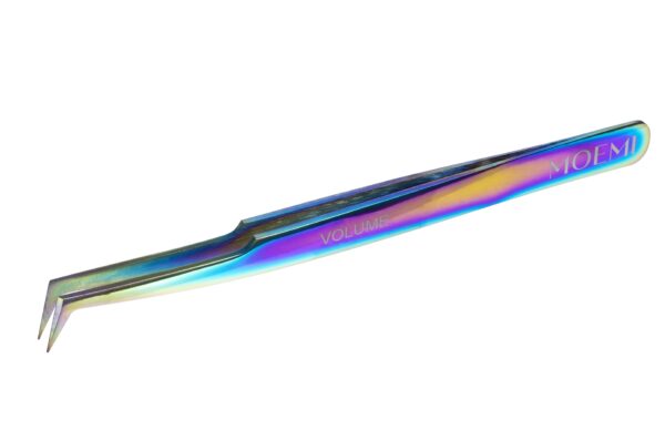 Pęseta Do Rzęs Rainbow™ Typ L Volume Moemi