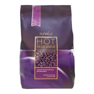 ItalWax Wosk Twardy w Granulkach Do Depilacji Bezpaskowej Plum 500g