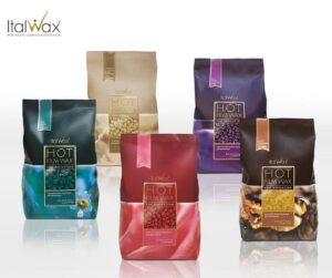 ItalWax Wosk Twardy w Granulkach Do Depilacji Bezpaskowej Film Wax Natural 500g
