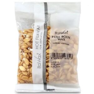 ItalWax Hipoalergiczny Wosk Twardy w Granulkach Do Depilacji Bezpaskowej Film Wax Full Body 100g