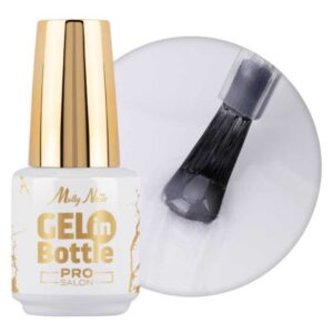 Molly Nails Pro Salon White Angel 15g – Żel w butelce wielofunkcyjny z pędzelkiem
