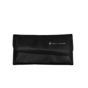 Etui Duże Na Pęsety - Zatrzask 6 Miejsc Czarne Noble Lashes