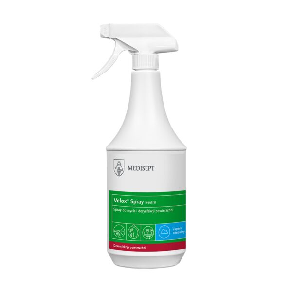 Płyn Do Dezynfekcji Powierzchni Velox Spray Neutral Medisept 1l