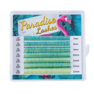 Rzęsy Electric Lime Paradise Lashes™ Kolorowe Moemi