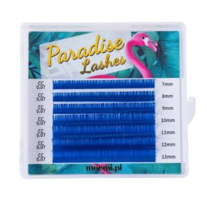 Rzęsy Royal Blue Paradise Lashes™ Kolorowe Moemi
