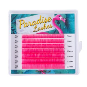 Rzęsy Pink Paradise Lashes™ Kolorowe Moemi