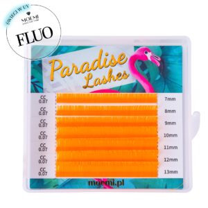 Rzęsy Neon Orange Paradise Lashes™ Kolorowe Moemi