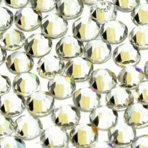 Cyrkonie A La Swarovski SS10 Crystal 50szt Allepaznokcie