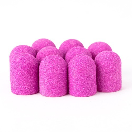 Kapturki Do Pedicure 10mm Gradacja 240 10szt ABS Podo AlleMed Fioletowy Allepaznokcie