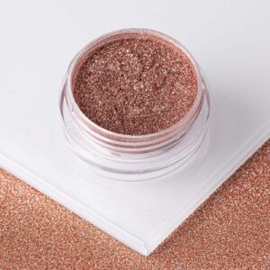 Pyłek Lustrzany Efekt Do Zdobień Paznokci Glass Effect Carmel nr 13 0,30g Allepaznokcie