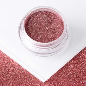 Pyłek Lustrzany Efekt Do Zdobień Paznokci Glass Effect Dark Golden Pink nr 5 0,30g Allepaznokcie