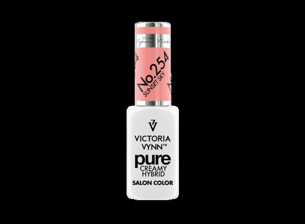 Lakier Hybrydowy Pure Creamy Hybrid No. 254 Sunset Sky 8ml Victoria Vynn