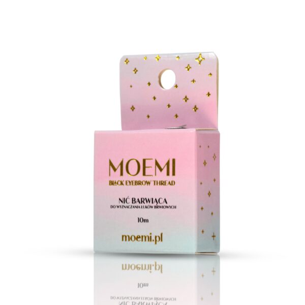 Czarna Nić Barwiąca Do Geometrii Brwi 10m – Moemi