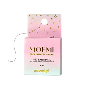 Czarna Nić Barwiąca Do Geometrii Brwi 10m – Moemi