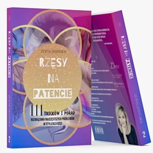 Rzęsy Na Patencie cz 2 - Zofia Jasińska Książka ZJ Pro
