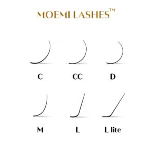 Rzęsy Moemi Lashes MINI MIX (7-12) 6 Pasków
