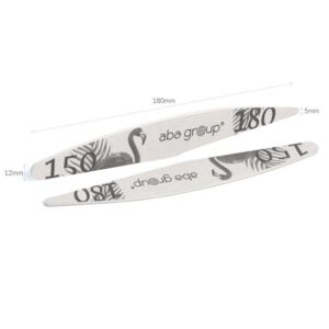 Pilnik Do Paznokci WINGS 150/180 Slim - FLAMING Aba Group Bezpieczny Pakiet