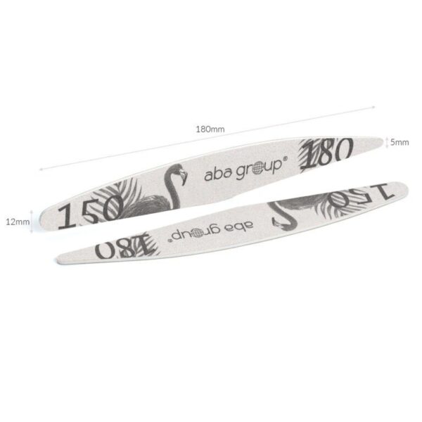 Pilnik Do Paznokci WINGS 150/180 Slim - FLAMING Aba Group Bezpieczny Pakiet