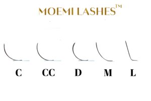 Rzęsy Moemi Lashes Mini MIX 17/18/19mm Czarne