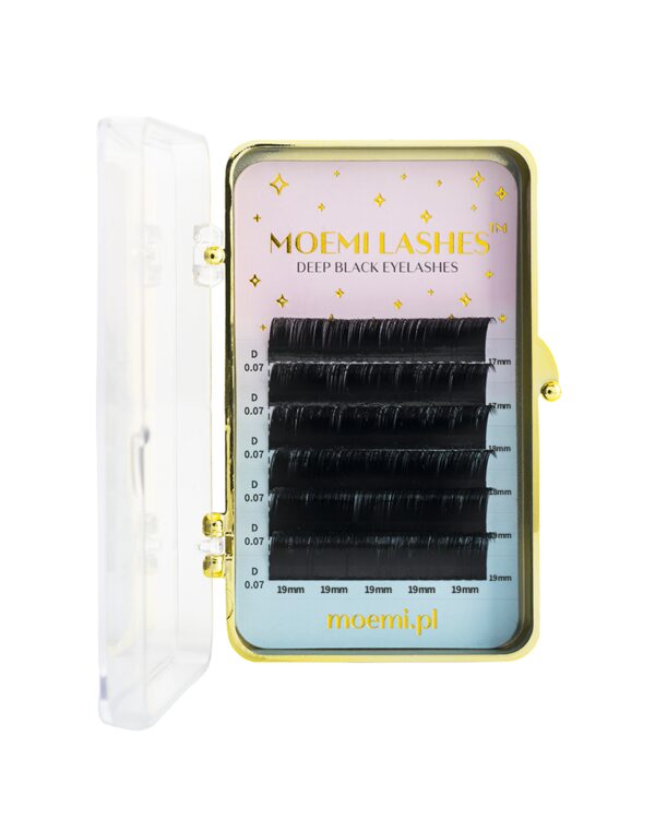 Rzęsy Moemi Lashes Mini MIX 17/18/19mm Czarne