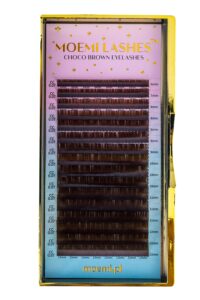 Rzęsy Moemi Lashes Choco Brown Brązowe