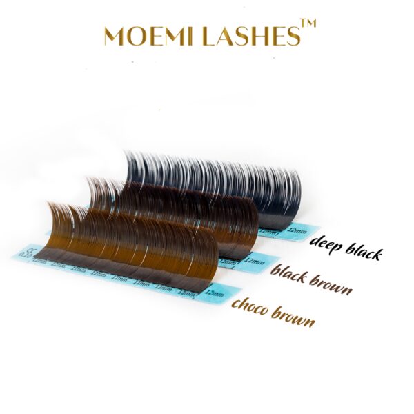 Rzęsy Moemi Lashes Choco Brown Brązowe