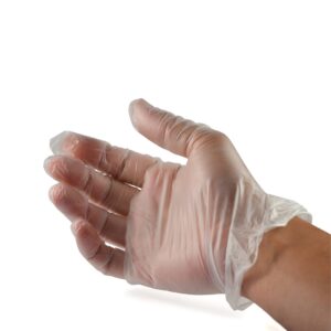 Rękawiczki Winylowe Transparentne S|M Bezpudrowe Mercator 100szt Vinylex