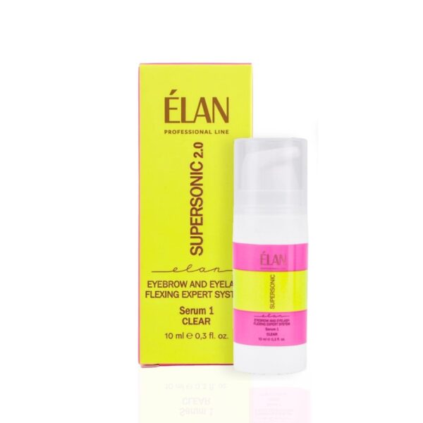 Supersonic Serum 1 Clear Flexing Expert System do laminacji Brwi i Rzęs 10ml Elan