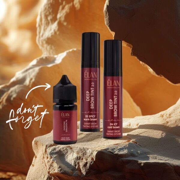 Farba do Brwi Deep Brow Tint 2.0 SBTS 05 SPICY Warm Brown 10ml Elan