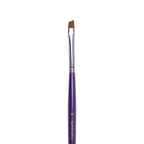 Skośny Pędzel do Farby Henny Brwi Synthetic Creator 5