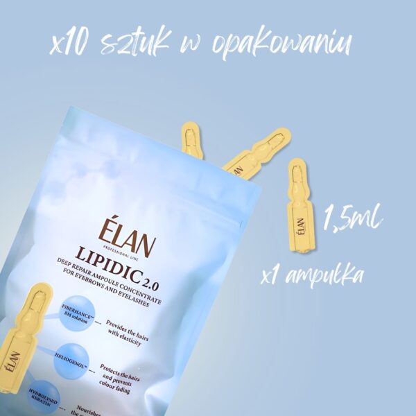 Koncentrat LIPIDIC 2.0 Deep Repair Olejek do Brwi i Rzęs Elan