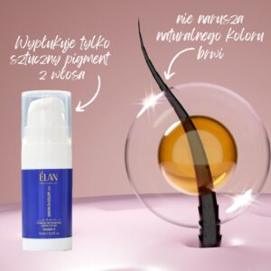 Brow D-COLOR 2.0 Emulsja 1 System do Usuwania Odcienia Brwi Expert System Elan