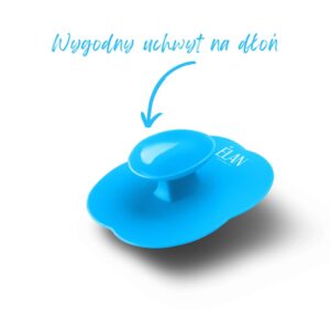Gumowa Mata z uchwytem do Mycia Pędzli Kosmetycznych Elan